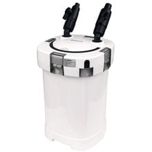 White Double Tube Aquarium External Canister Filter